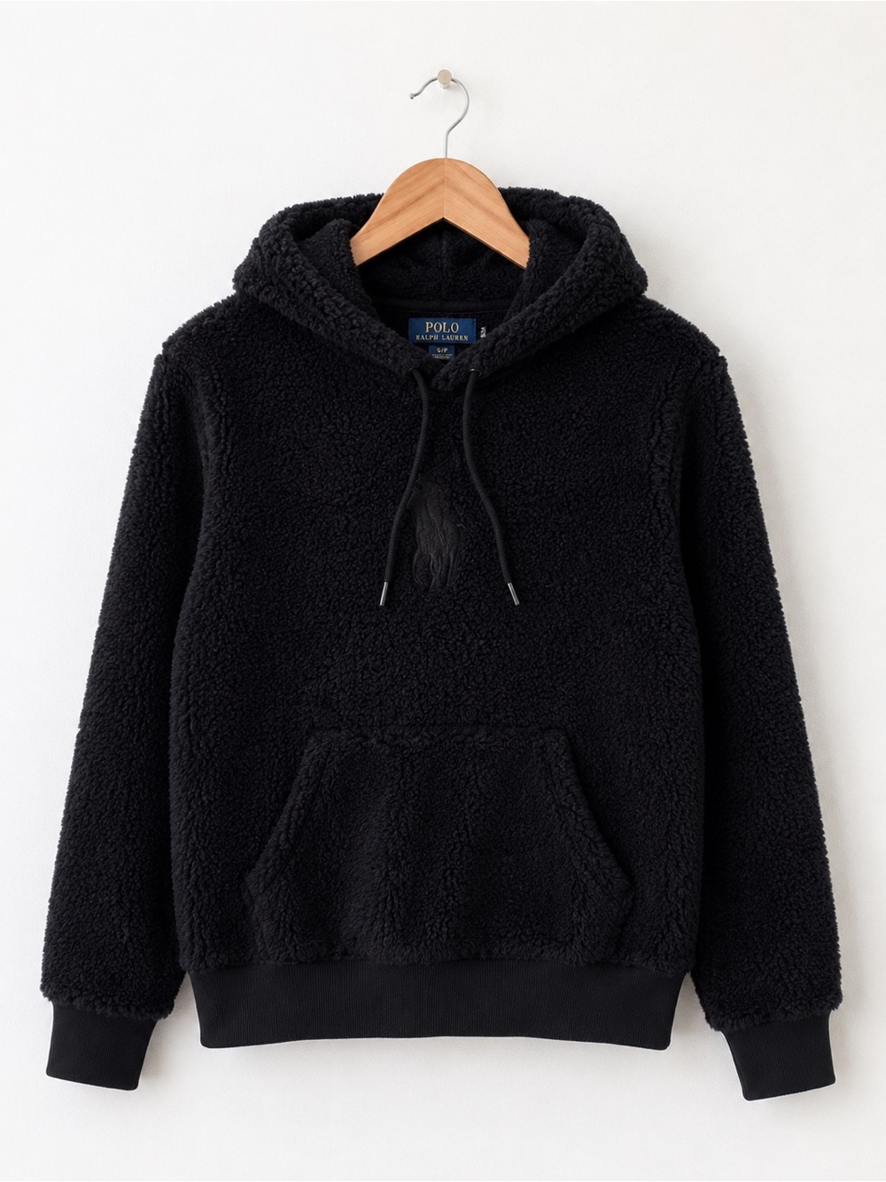 Polo Ralph Lauren Big Pony Women’s Sherpa Fleece Hoodie - Size Small